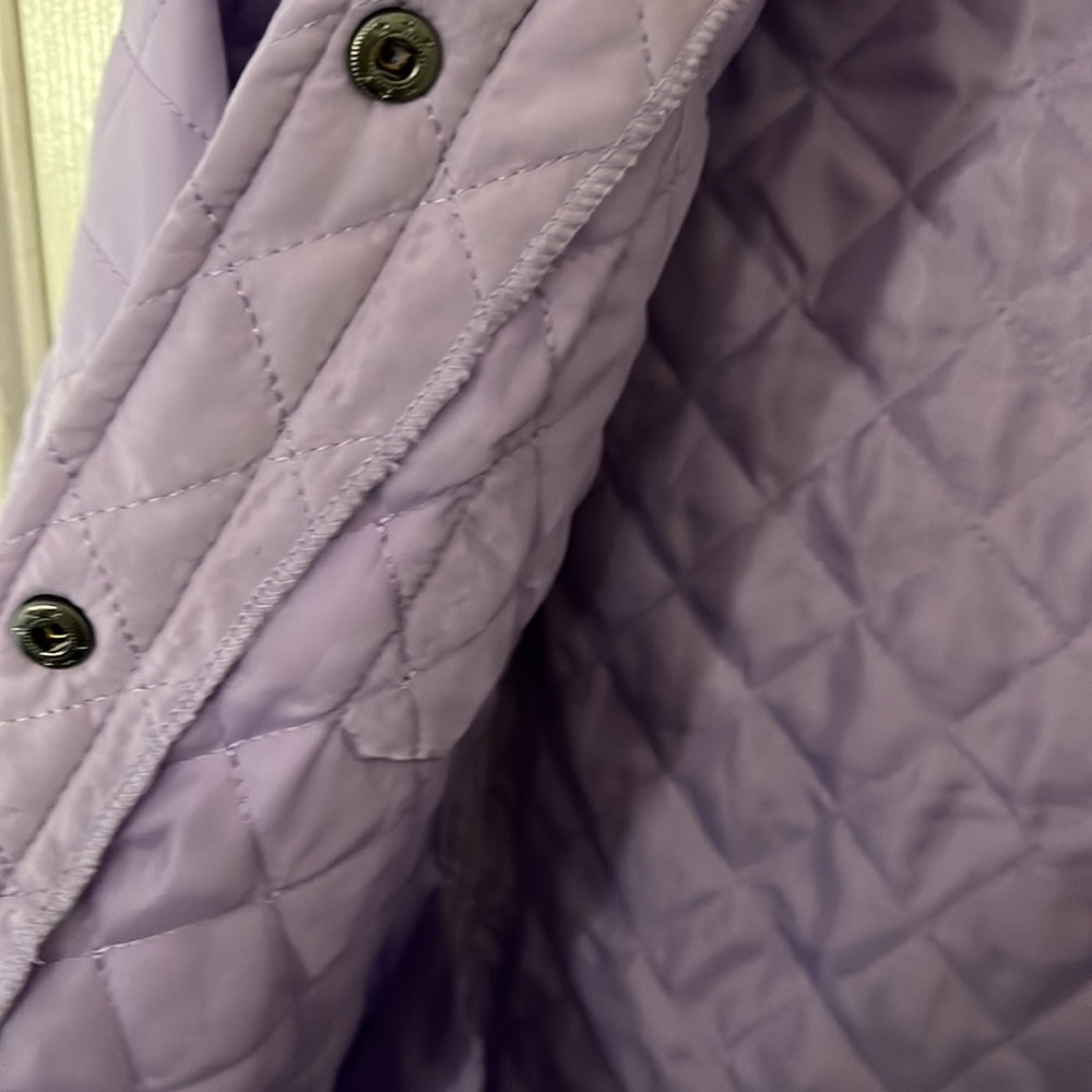 Quilted shacket button down - Picture 3 of 5